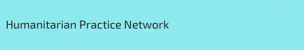 Humanitarian Practice Network